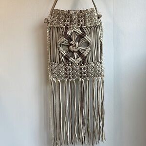 Lucky Brand 🍀 Fringe Genuine Leather Crossbody